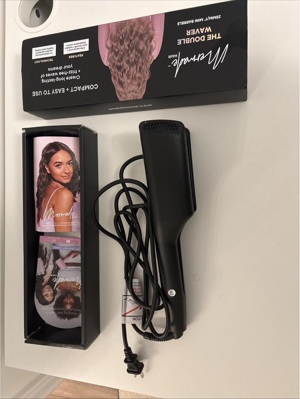 Mermaid Hair The Double Waver 1 Inch Mini Waver original $76